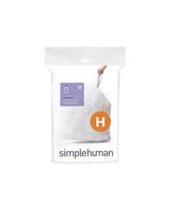 Vuilniszakken Code H 30-35 liter Pak van 20 Stuks