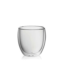 Cortona Espresso Glas Dubbelwandig 50 ml Set van 2 Stuks