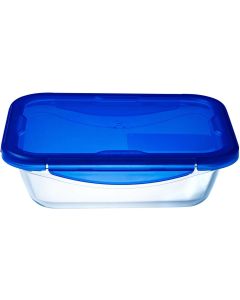 Cook & Go Schaal Rechthoek met Deksel 3,30 liter
