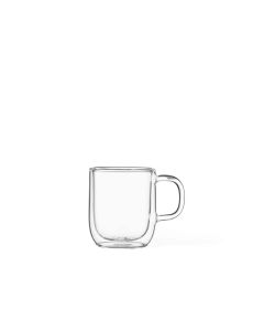Classic Glas Dubbelwandig 100 ml Set van 4 Stuks