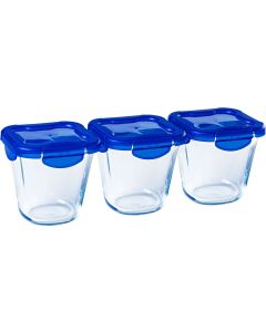 Cook & Go Lunchbox met Deksel 800 ml Set van 3 Stuks