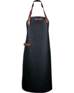 Bovine Schort met Nekband Large Leer