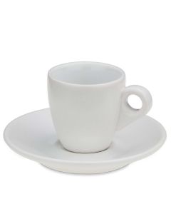 Mattia Espresso Kop en Schotel Set van 2 Stuks