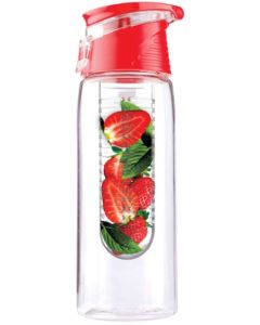 Drinkfles Infuse Flavour It 2 Go Transparant 600 ml