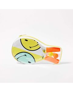 Smiley Strandtennis Set