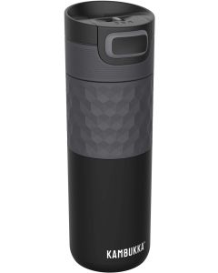 Etna Thermosbeker 500 ml Grip Black Steel