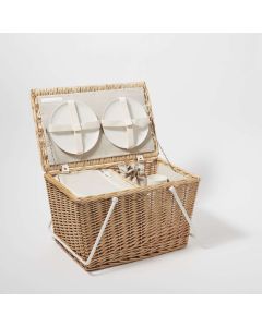 Picnic Mand en Koeler met accessoires 37 liter
