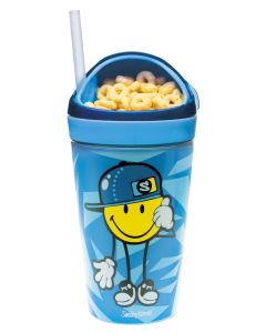 Smiley Junior Beker Snack en Drink 300 ml