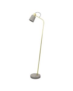 Vloerlamp Fiona Messing