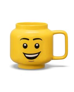Keramische Mok Hoofd Happy Boy 530 ml