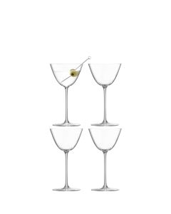 Borough Martiniglas 195 ml Set van 4 Stuks