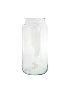 Drinken Waterglas L Handgemaakt 10/18 Gold Triangle