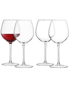 Wine Wijnglas 400 ml Set van 4 Stuks