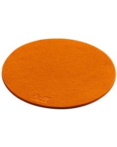 Onderzetter Vilt Rond 20 cm. Tangerine