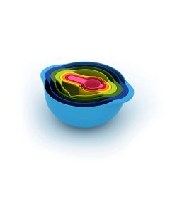 Schalenset met Maatlepels 8-delig