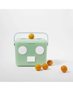 Beach Accessoires Bluetooth Speaker en Koelbox Mint