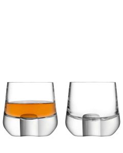 Whiskey Cut Tumbler Glas 180 ml Set van 2 Stuks
