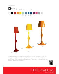 Verlichting Demi 90 Muurlamp