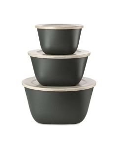 Connect Box Schaal met Deksel Stockholm Set van 3 Stuks
