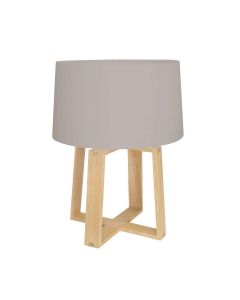 Tafellamp Elias Taupe/Naturel