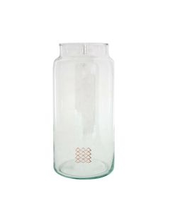 Drinken Waterglas L Handgemaakt 10/18 Copper Patern