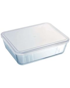 Cook & Freeze Schaal Rechthoek met Deksel 19 x 14cm