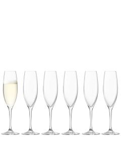 Uno Champagne Flute 225 ml Set van 6 Stuks