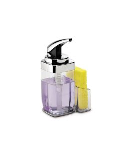 Zeepdispenser Kunststof 650 ml met Rekje