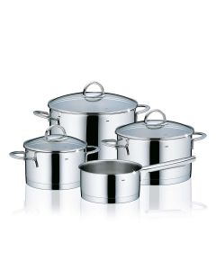 Cailin Pannenset ø 16, 20 en 24 cm Kookpan en ø 20 cm Steelpan
