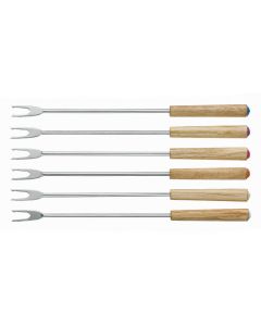 Modessa Fonduevorkjes Set van 6 Stuks