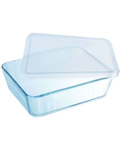 Cook & Freeze Schaal Rechthoek met Deksel 25 x 19cm