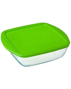 Cook & Store Schaal Vierkant met Deksel 2,2 liter