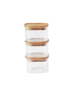 Vershouddoos Vierkant 500 ml Set van 3 Stuks