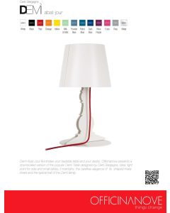 Verlichting Demi Abat Jour Tafellamp