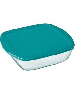 Cook & Store Schaal Vierkant met Deksel 1 liter