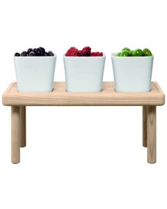 Stilt Serveerplateau Set met Schaal Set van 4 Stuks