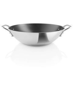 Stainless Steel Slip-Let Ceramic Wok Ø 32 cm 5 Liter