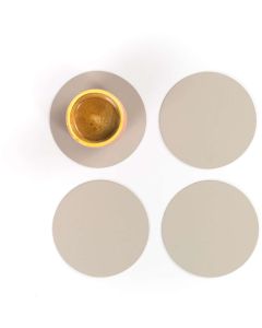 Ruca Onderzetters Rond Set van 4 Stuks
