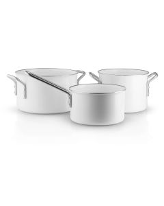 White Line Pannenset Set van 3 Stuks
