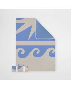 Picnic Wash Me Strand en Picnickleed Print Le Med 140 x 175cm