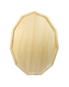 Hout Polygon Blis Dienblad L