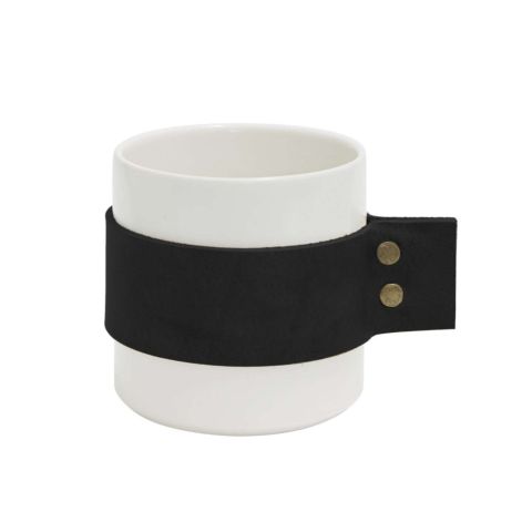 Keramiek Wrap Me Morgan Zwart Leer