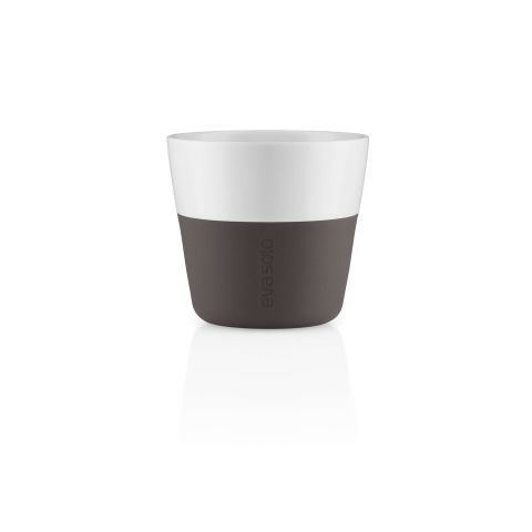 Beker voor Lungo Set van 2 Stuks Chocolate