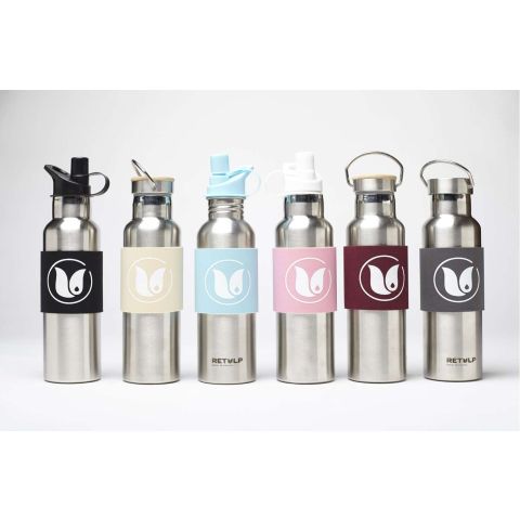 Urban Drinkfles Sleeve Tulp
