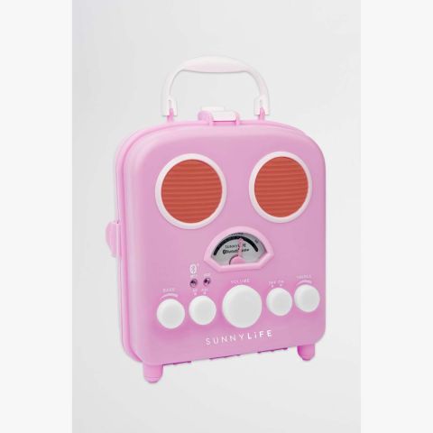 Beach Accessoires Bluetooth Speaker Beach Sounds Candy pink
