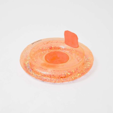 Kids Pool Floats Baby Zwemband Neon Coral