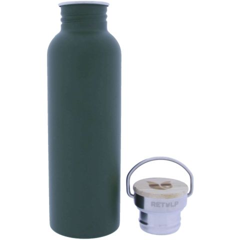 Urban Drinkfles met Bamboe Dop 750 ml Forest Green