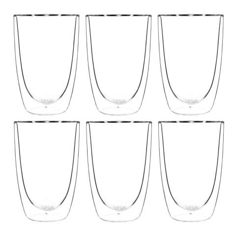 Lauren Glas Dubbelwandig 390 ml Set van 6 Stuks
