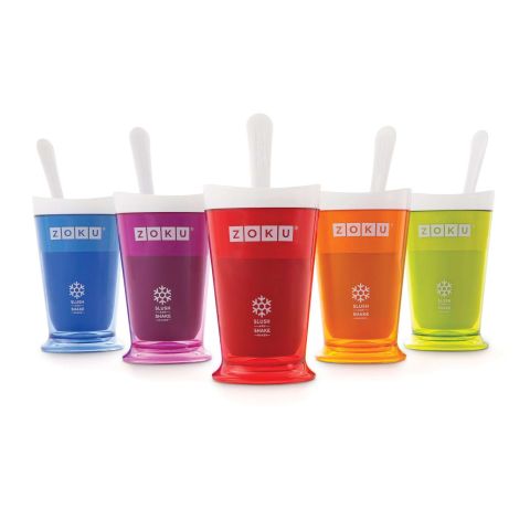Slush en Milkshake Maker Set van 10 Stuks Assorti