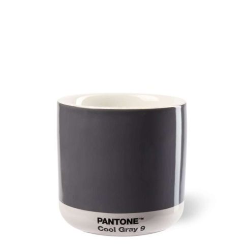 Latte Beker Dubbelwandig 220 ml - Cool Gray 9 C